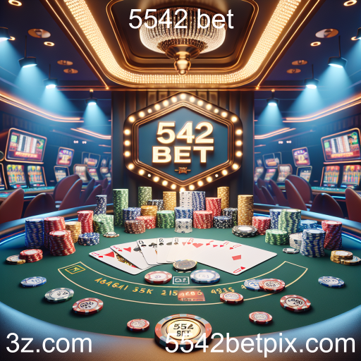 Descubra o Mundo do Pôker no 5542 Bet