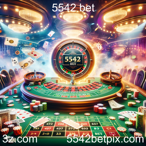 Descubra as Mesas de Jogo no 5542 Bet